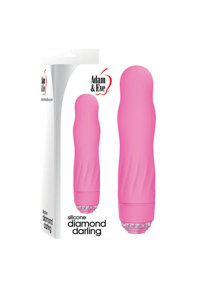 Adam & Eve Diamond Darling - Pink 10.25 cm Vibrator