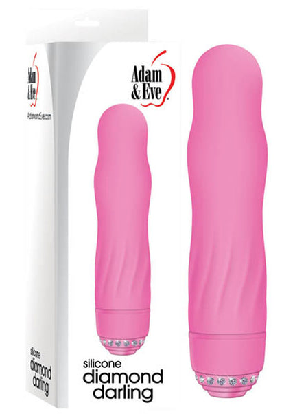 Adam & Eve Diamond Darling - Pink 10.25 cm Vibrator