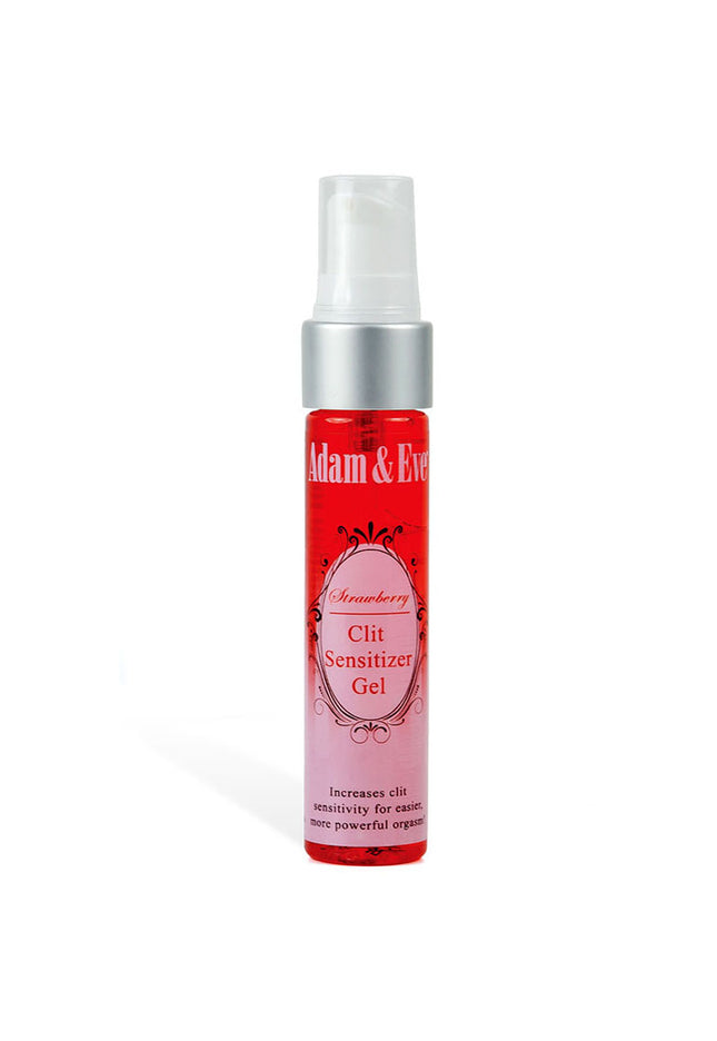 Adam & Eve Clit Sensitiser Gel - Strawberry Flavoured Female Enhancer - 29 ml Bottle