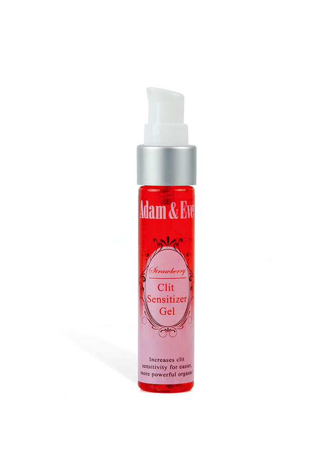 Adam & Eve Clit Sensitiser Gel - Strawberry Flavoured Female Enhancer - 29 ml Bottle