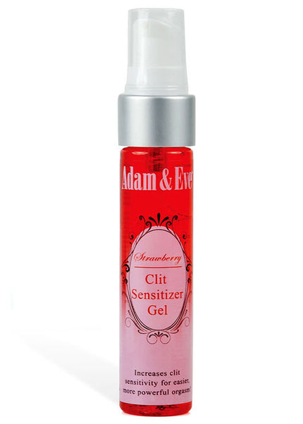 Adam & Eve Clit Sensitiser Gel - Strawberry Flavoured Female Enhancer - 29 ml Bottle