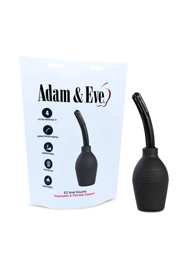 Adam & Eve Ez Anal Douche - Black Douche