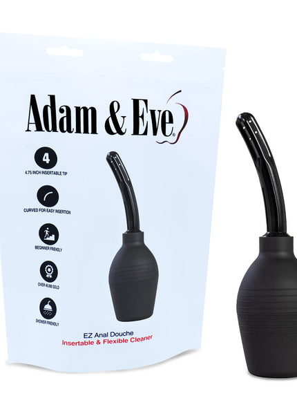 Adam & Eve Ez Anal Douche - Black Douche