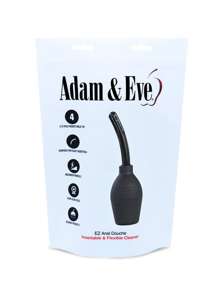 Adam & Eve Ez Anal Douche - Black Douche