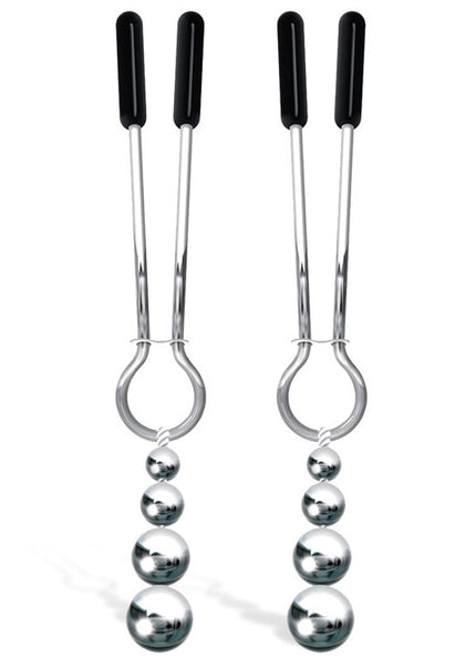 Adam & Eve Eve's Naughty Nipple Clips - Set of 2