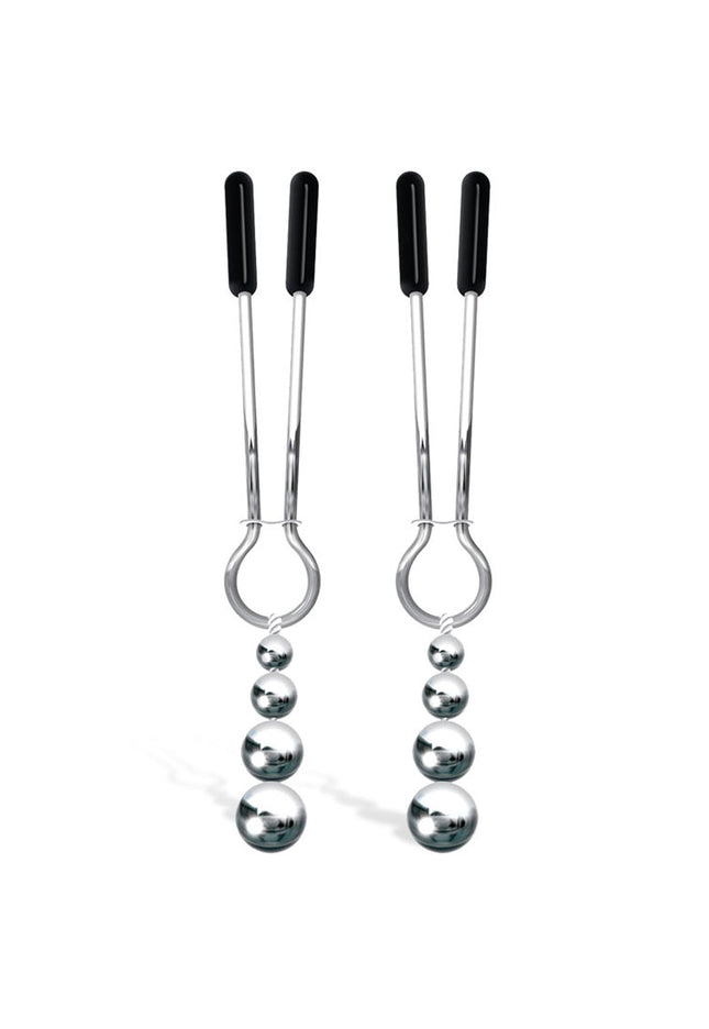 Adam & Eve Eve's Naughty Nipple Clips - Set of 2