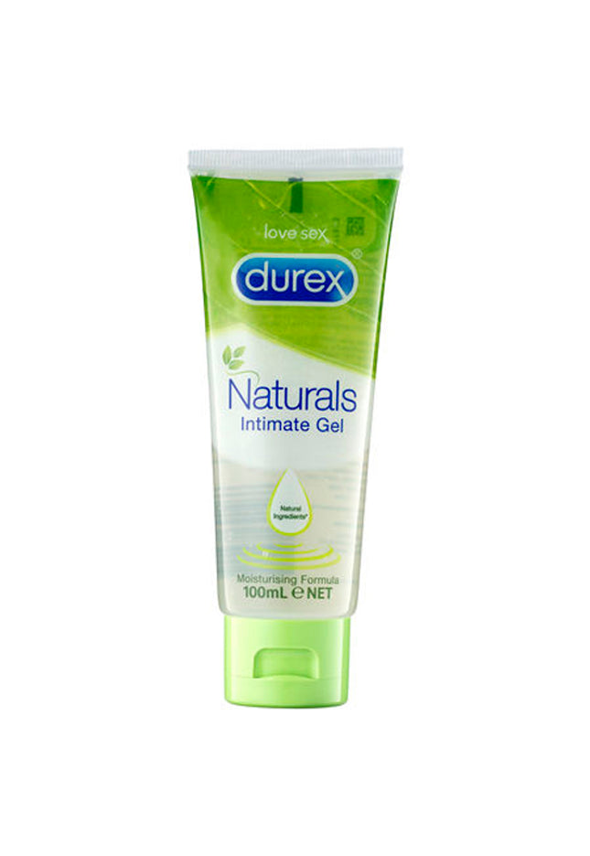 Durex Naturals Intimate Gel - Water Based Lubricant - 100 ml Tube