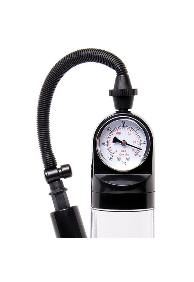 Adam & Eve Adam's Promax Pump - Clear Penis Pump with Masturbator Sleeve
