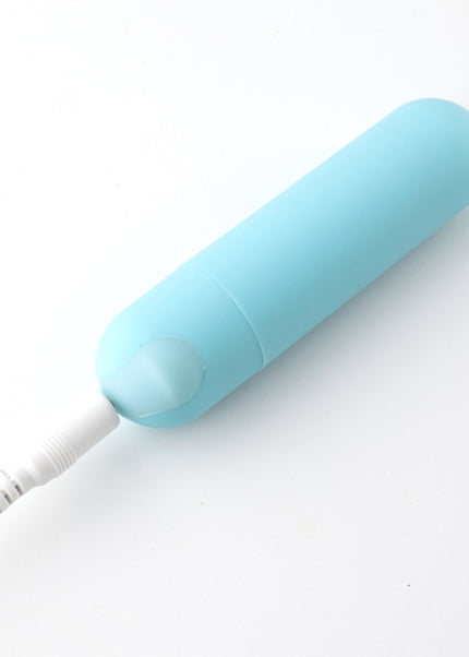 Maia Jessi - Teal Blue 7.6 cm USB Rechargeable Bullet