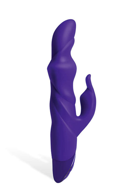 Adam & Eve THE THRUSTER - Purple 25.4 cm (10'') USB Rechargeable Thrusting Rabbit Vibrator