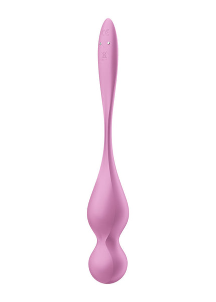 Satisfyer Love Birds 1 - Pink - Pink USB Rechargeable Pelvic Floor Trainer with App Control