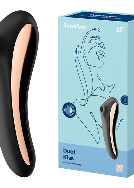 Satisfyer Dual Kiss - Touch-Free USB-Rechargeable Clitoral Stimulator