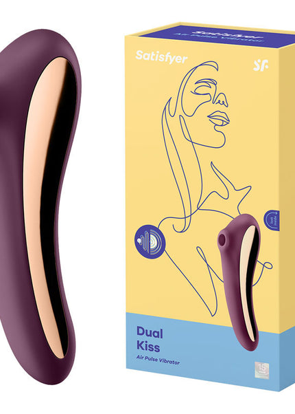 Satisfyer Dual Kiss - Touch-Free USB-Rechargeable Clitoral Stimulator