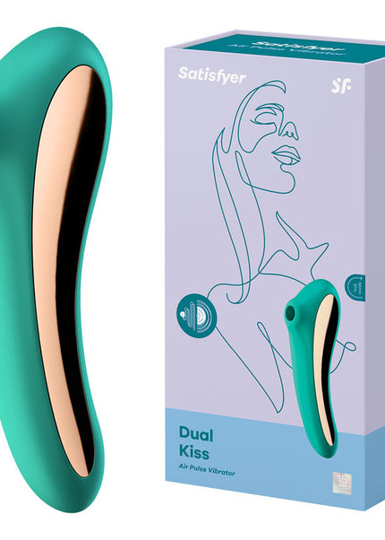 Satisfyer Dual Kiss - Touch-Free USB-Rechargeable Clitoral Stimulator