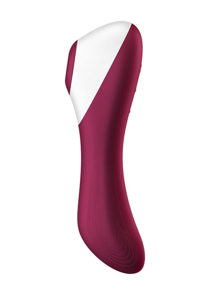 Satisfyer Dual Crush - Red Air Pulse Stimulator with Vibration