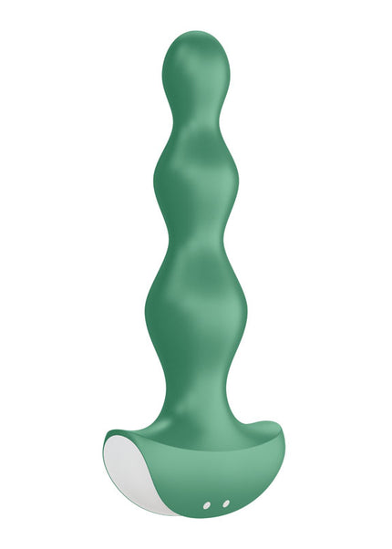Satisfyer Lolli-Plug 2 - Green Vibrating Anal Beads