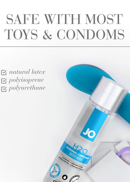JO H2O Original Lube - 60 mL - Water Based Lubricant - 60 ml Bottle