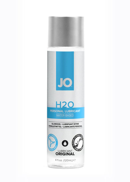 JO H2O Original Lube - 120 mL - Water Based Lubricant - 120 ml Bottle