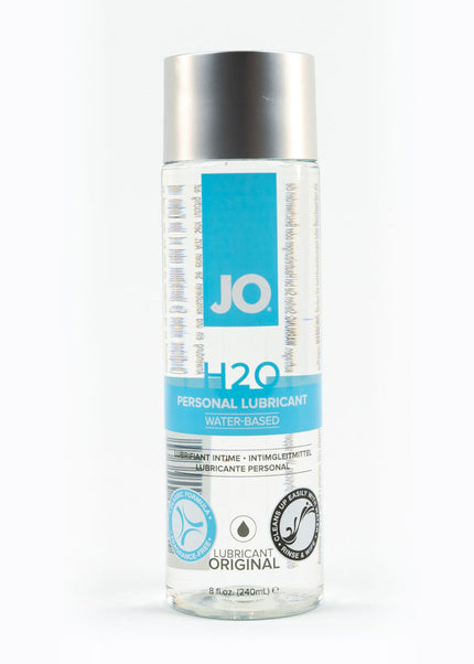 JO H2O Original Lube - 240 mL - Water Based Lubricant - 240 ml Bottle
