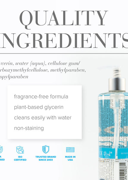 JO H2O Original Lube - 480 mL - Water Based Lubricant - 480 ml Bottle