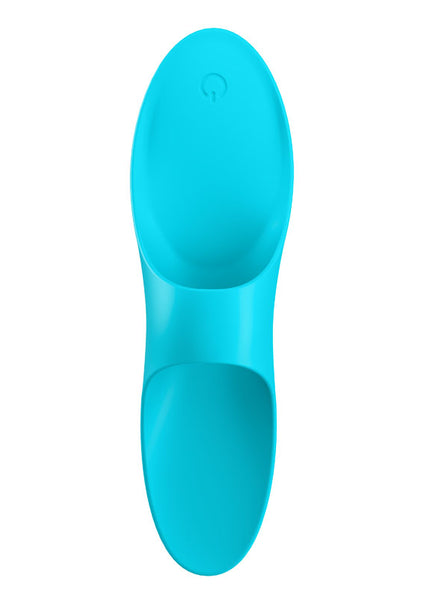 Satisfyer Teaser - Light Blue USB Rechargeable Finger Stimulator