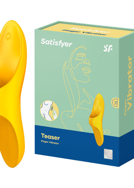 Satisfyer Teaser - Dark Yellow USB Rechargeable Finger Stimulator
