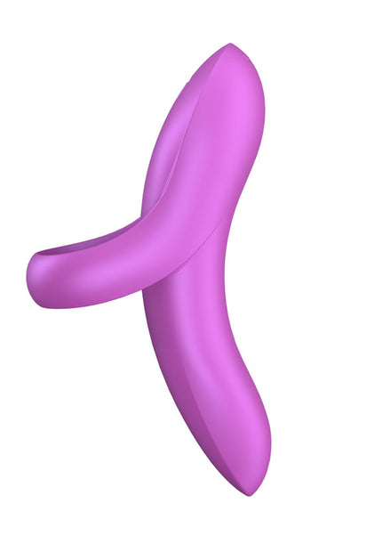 Satisfyer Bold Lover - Dark Pink USB Rechargeable Finger Stimulator