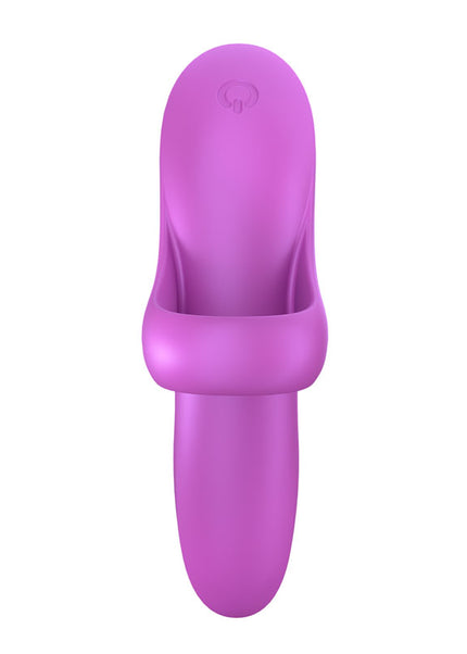 Satisfyer Bold Lover - Dark Pink USB Rechargeable Finger Stimulator