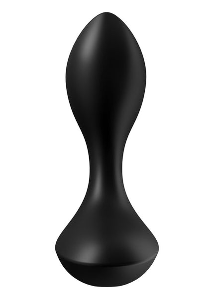 Satisfyer Backdoor Lover - Black USB Rechargeable Vibrating Butt Plug