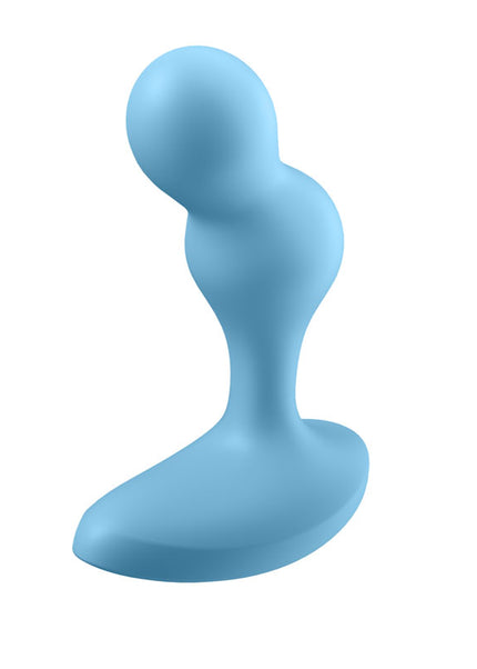 Satisfyer Deep Diver - Light Blue Vibrating Butt Plug with App Control