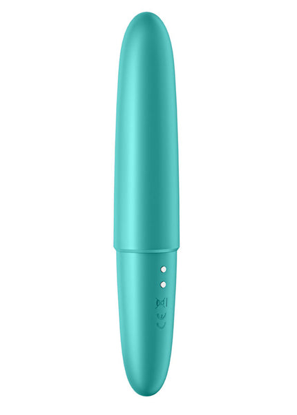 Satisfyer Ultra Power Bullet 6 - Turquoise USB Rechargeable Bullet