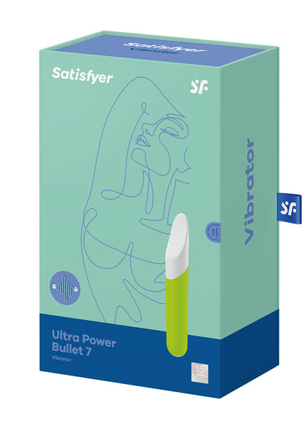 Satisfyer Ultra Power Bullet 7 - Green USB Rechargeable Bullet
