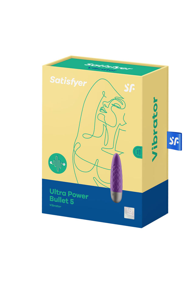 Satisfyer Ultra Power Bullet 5 - Purple USB Rechargeable Bullet