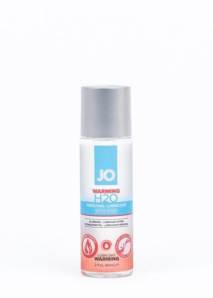 JO H2O Warming Lube - 60 mL - Water Based Warming Lubricant - 60 ml Bottle