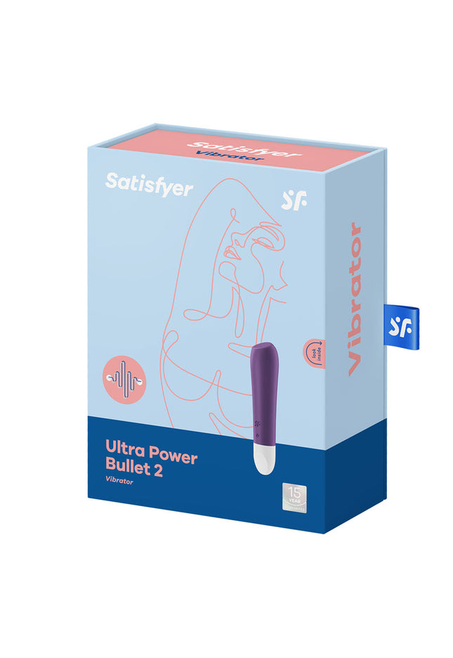 Satisfyer Ultra Power Bullet 2 - Purple USB Rechargeable Bullet