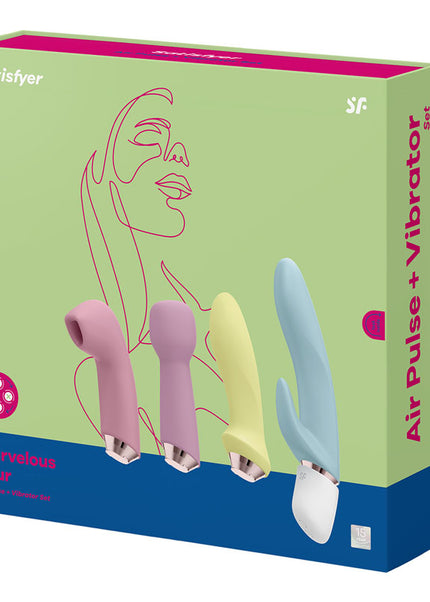 Satisfyer Marvelous Four - 4-in-1 USB Rechargeable Vibes