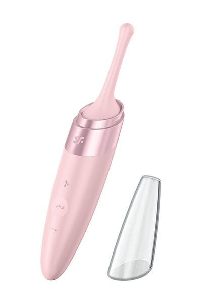 Satisfyer Twirling Delight - Rose Pink USB Rechargeable Point Clitoral Stimulator