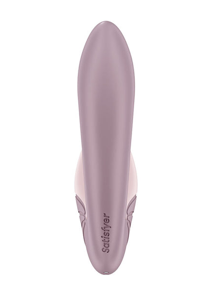 Satisfyer Supernova - Old Rose USB Rechargeable Vibrator with Air Pulsation