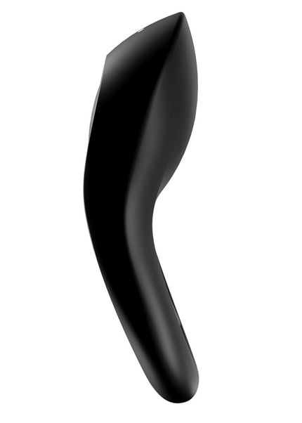 Satisfyer Legendary Duo - Black USB Rechargeable Cock & Balls Ring