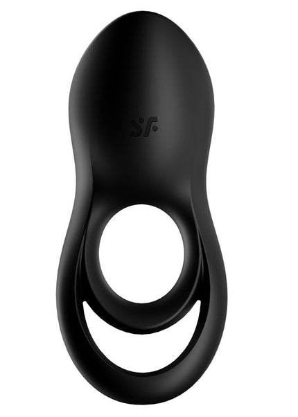 Satisfyer Legendary Duo - Black USB Rechargeable Cock & Balls Ring
