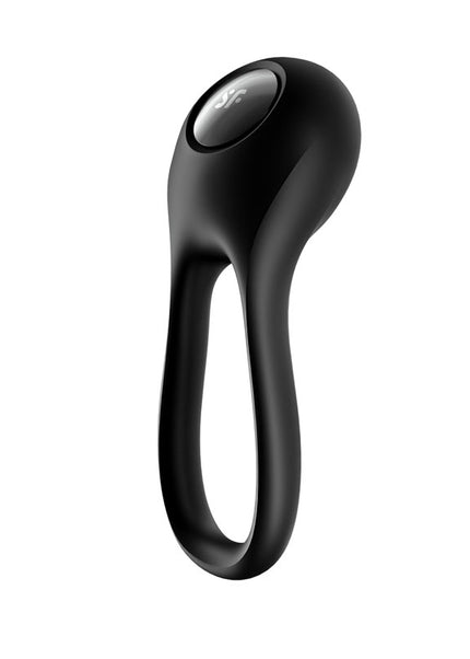 Satisfyer Majestic Duo - Black USB Rechargeable Cock Ring