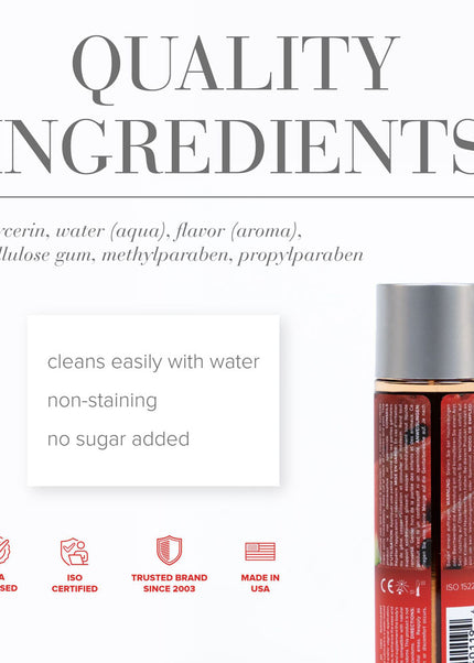 JO H2O Succulent Watermelon Lube - 120 mL - Watermelon Flavoured Water Based Lubricant - 120 ml Bottle