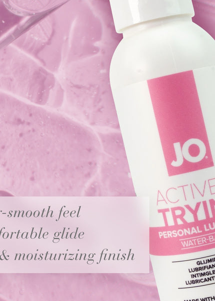 JO Actively Trying - 120ml - Water Based Fertility Friendly Lubricant - 120 ml Bottle
