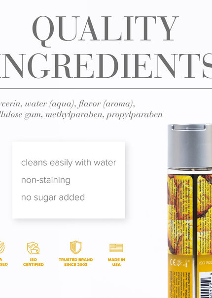 JO H2O Juicy Pineapple Lube - 120 mL - Pineapple Flavoured Water Based Lubricant - 30 ml Bottle