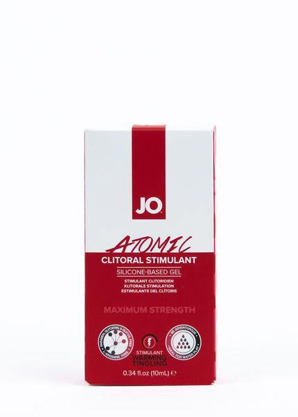 JO Atomic Clitoral Gel - Stimulating Gel for Women - 10 ml Tube