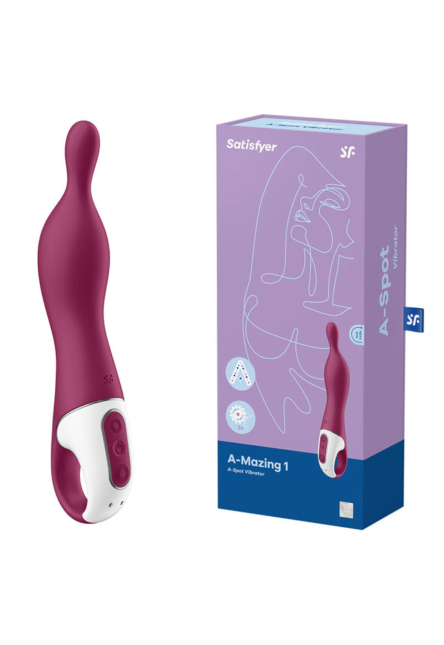 Satisfyer A-Mazing 1 - Berry USB Rechargeable Vibrator