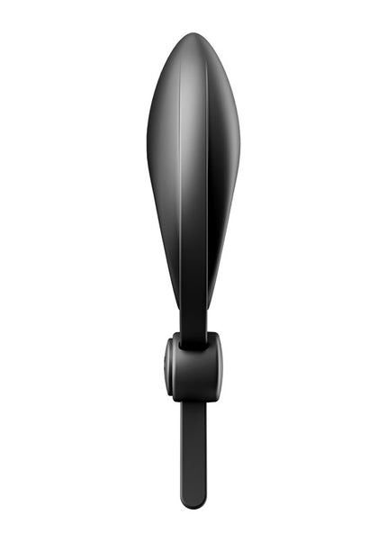 Satisfyer Sniper - Black - Black Vibrating Adjustable Lasso Cock Ring