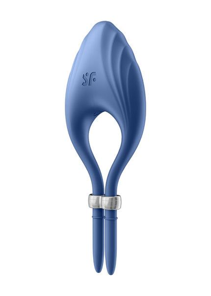 Satisfyer Duelist - Blue Vibrating Adjustable Lasso Cock Ring