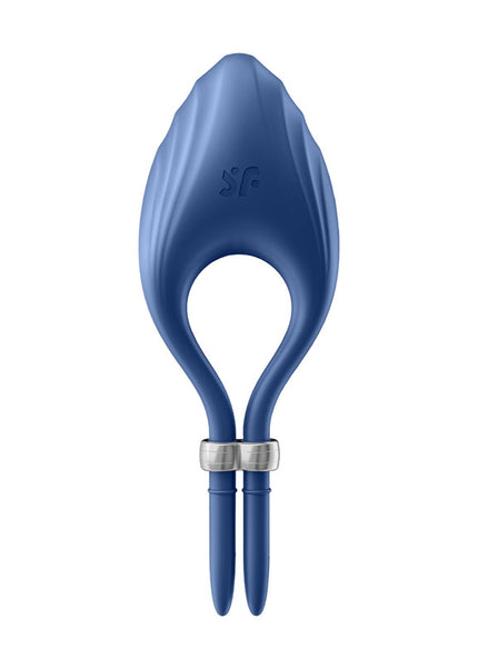 Satisfyer Duelist - Blue Vibrating Adjustable Lasso Cock Ring