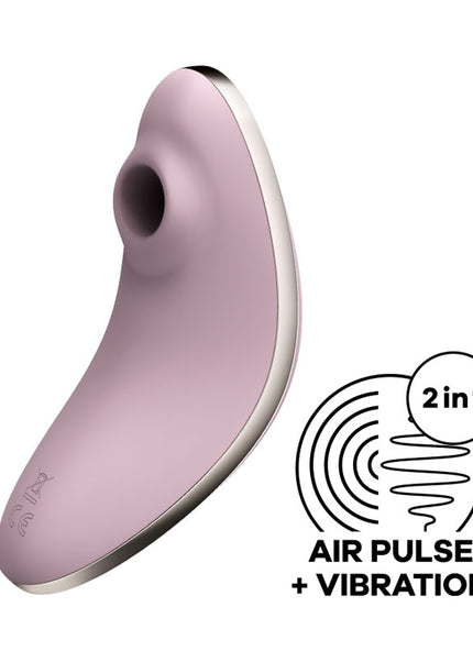 Satisfyer Vulva Lover 1 - Violet - Violet USB Rechargeable Air Pulse Clitoral Stimulator